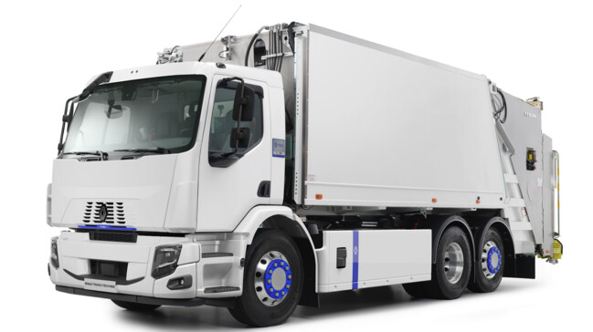 Nijwa-zero-Renault-Trucks-D-Wide-E-Tech-vuilniswagen-driekwart
